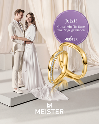 Trauringrabatt von MEISTER gewinnen