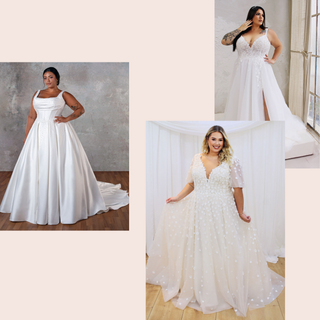 Brautkleidhighlights für deine Kurven
